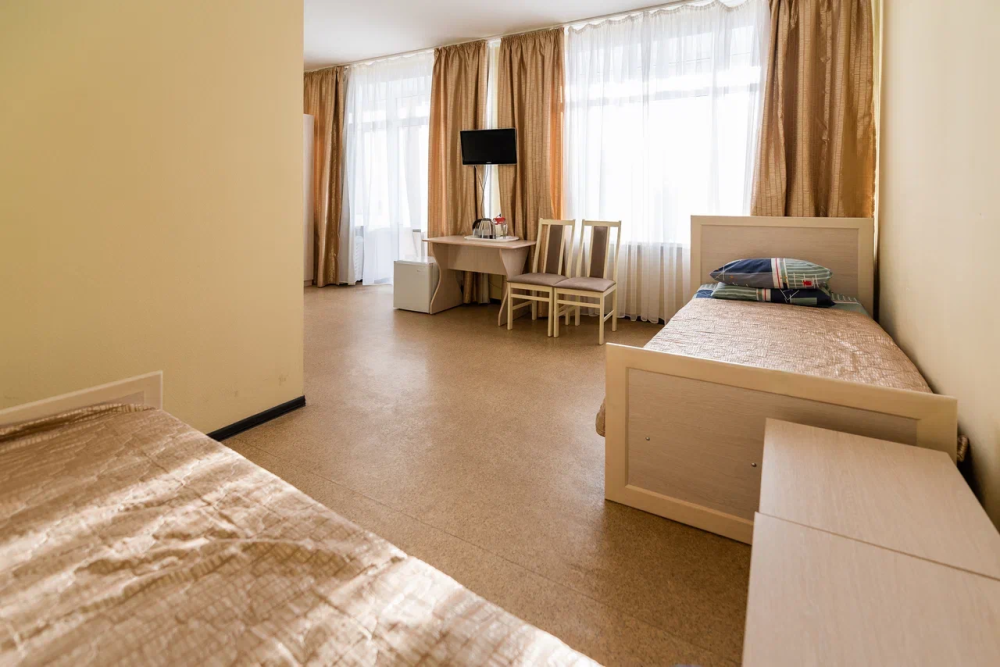 Стандартный номер с 2 раздельными 1-местными кроватями